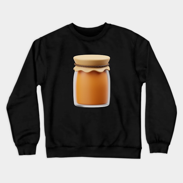 3D Honey Jar Crewneck Sweatshirt by Impurefect